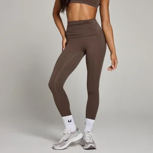 MP Damen Studio Umschlagbare Leggings – Schokolade - Size XS
