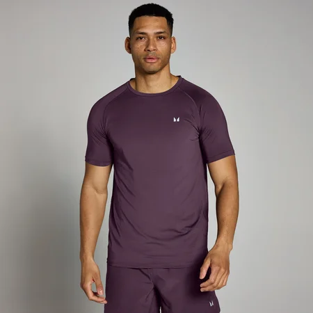 MP Herren Trainings-T-Shirt – Dunkles Violett