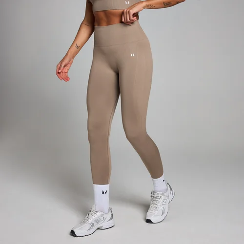 MP Damen Shape Nahtlose Leggings – Helles Graubraun