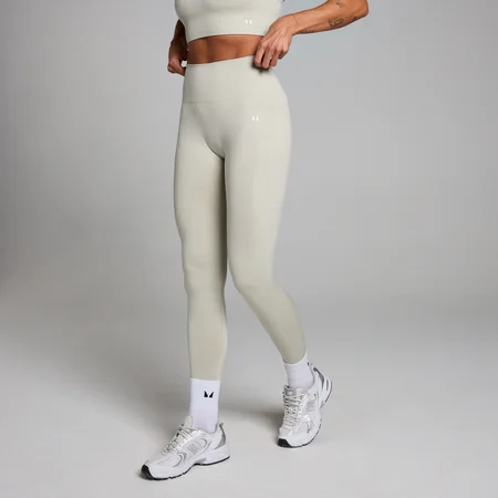 MP Damen Shape Nahtlose Leggings — Aschgrau