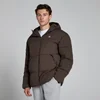MP Herren Kurze Steppjacke – Schokolade