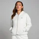 MP Damen Basics Kapuzenpulli mit durchgehendem Reißverschluss – Wolke