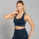 MP Damen Nahtloser Shape Sport-BH — Dunkles Saphirblau
