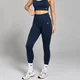 MP Damen Shape Nahtlose Leggings — Dunlkes Saphirblau