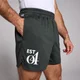 MP Herren Netz-Shorts – Verwaschenes Schwarz
