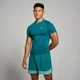 MP Herren Tempo Pillar nahtloses Top – Aqua Blaugrün