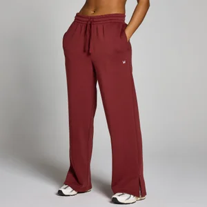 MP Damen Basics Jogginghose mit geradem Bein – Kirsche - Size XS