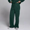 MP Damen Basics Jogginghose mit geradem Bein – Dunkles Smaragdgrün