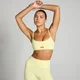 MP Damen Tempo Ultra BH mit Trägern – Zitrone