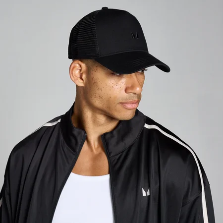 MP Trucker-Kappe – Schwarz