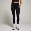 MP Damen Nahtlose Unsichtbar-Scrunch-Leggings – Schwarz