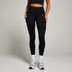 MP Damen Nahtlose Unsichtbar-Scrunch-Leggings – Schwarz