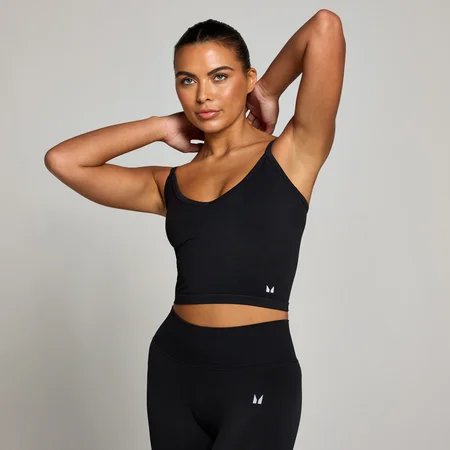 MP Damen Nahtloses Tanktop – Schwarz