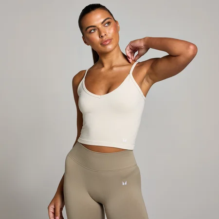 MP Damen Nahtloses Tanktop – Knochen