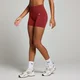 MP Damen Nahtlose Unsichtbar-Scrunch-Shorts – Kirsche