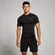 MP Herren Tempo nahtloses T-Shirt mit Grafikelement – Schwarz