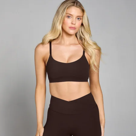 MP Damen Tempo Sport-BH – Kakao