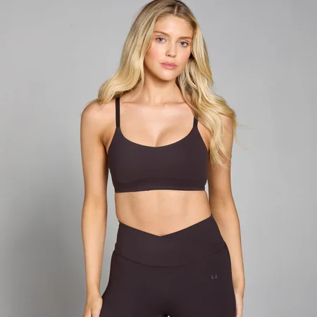 MP Damen Tempo Sport-BH – Kakao