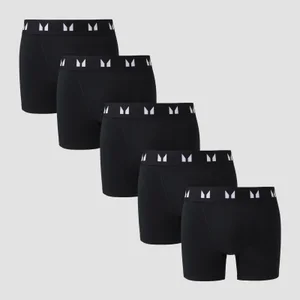 MP Herren Boxershorts, 5er-Pack – Schwarz - Size XL