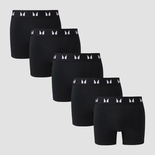 MP Herren Boxershorts, 5er-Pack – Schwarz