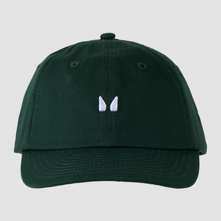 MP Relaxed Fit Baseballkappe – Dunkles Smaragdgrün