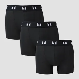 MP Herren Technische Boxershorts (5er-Packung) – Schwarz - Size M