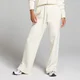 MP Damen Basics Jogginghose mit Geradem Bein – Helles Cremeweiß