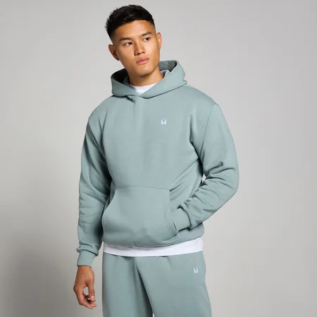 MP Herren Rest Day Oversized Kapuzenpulli – Blei