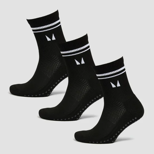 MP Pilates-Socken (3er Pack) – Schwarz