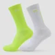 MP Move Club Laufsocken (2 Paar) – Gelb