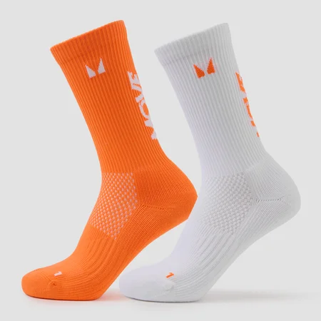 MP Move Club Laufsocken (2 Paar) – Orange