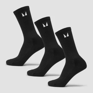 MP Laufsocken (3er Pack) – Schwarz - Size UK 9-11
