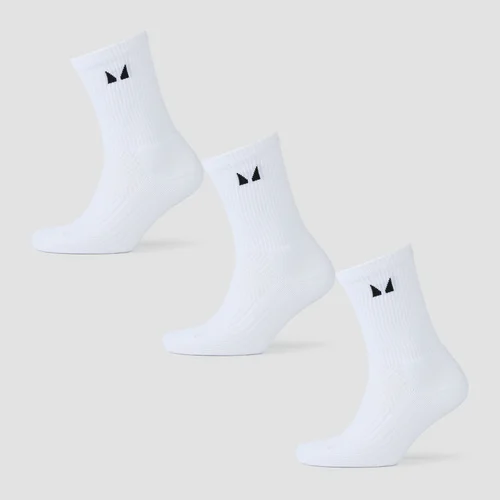 MP Laufsocken (3er Pack) – Weiß