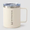 Myprotein Kaffeebecher aus recyceltem Metall, 350 ml – Naturcreme
