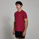 MP Herren Active Gitter-T-Shirt – Dunkelrot