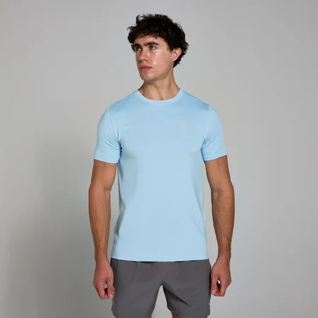 MP Herren Active Gitter-T-Shirt – Himmelblau