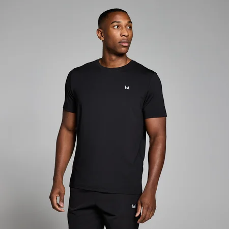 MP Herren Active Gridded T-Shirt - Schwarz