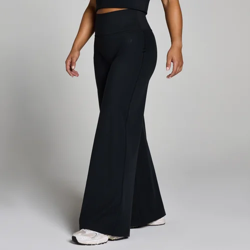 MP Damen Petite Tempo Hose mit weitem Bein - Schwarz