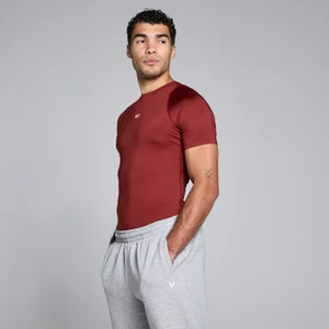 MP Herren Training Kurzarm Baselayer - Kirsche - Size XS
