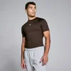 MP Herren Training Kurzarm-Baselayer - Schokolade