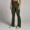 MP Damen Tempo Flared Leggings - Waldgrün