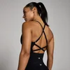 MP Damen Tempo Seamless Strappy Top - Schwarz