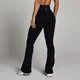 MP Damen Tempo Nahtlos Flared Leggings - Schwarz