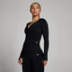 MP Damen Tempo Nahtlos Verkürzte Jacke - Schwarz
