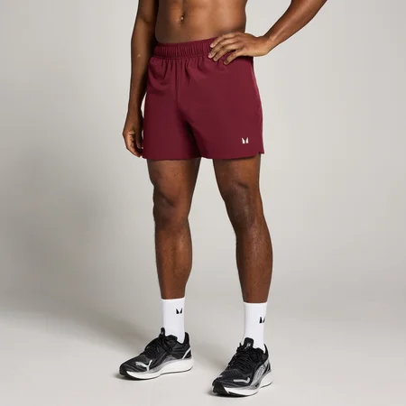 MP Herren Training 5" Woven Shorts - Dunkelrot