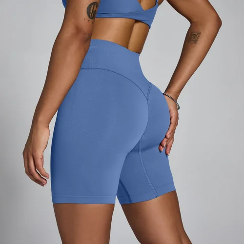 MP Damen Tempo Hybrid Seamless Shorts – Schieferblau