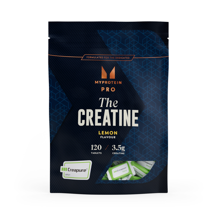 The Creatine | Creapure® Kautabletten - 120TABLETS - 30Portionen - Zitrone