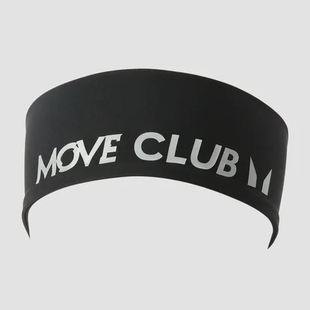 MP Velocity Move Club Stirnband – Schwarz/Reflektierend