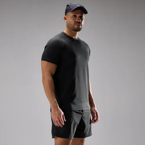 MP Herren Training Ultra Gridded T-Shirt – Schwarz