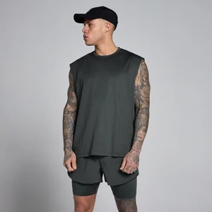 MP Herren Hybrid Oversized-Mesh-Tank – Vintage-Schwarz - Size XS